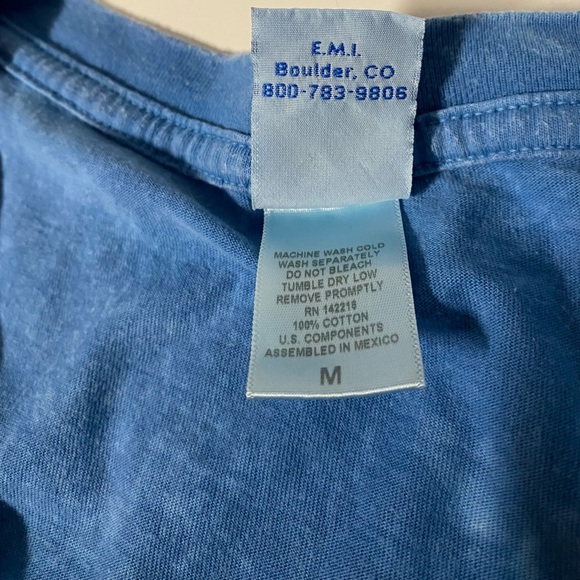 St. Lucia Blue Short Sleeve Tee Size M - Picture 10 of 11